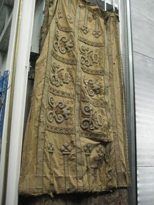 C5256 Golden couched Embroidered Panels