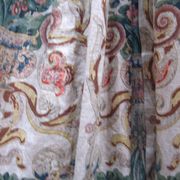 c2376 floral print linen