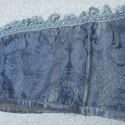 C1379/P 2 Pelmets Blue SIlk Damask