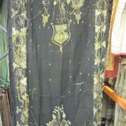 C7344 Blank with Yellow and Gold Worn Embroidery