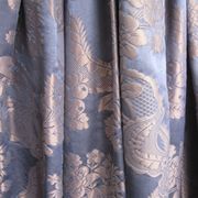 c2193 Rich Blue Silk Damask