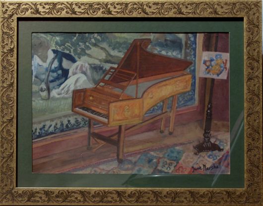 Harpsichord in Hospitalfield, Arbroath
