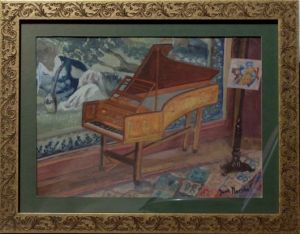 Harpsichord in Hospitalfield, Arbroath