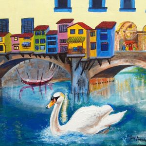 Swan in Vemce