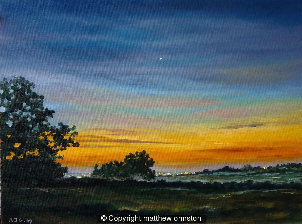 september Dawn on Corely Moor