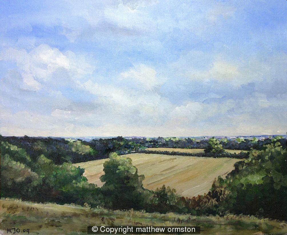 View from pit bank to rabbit lane