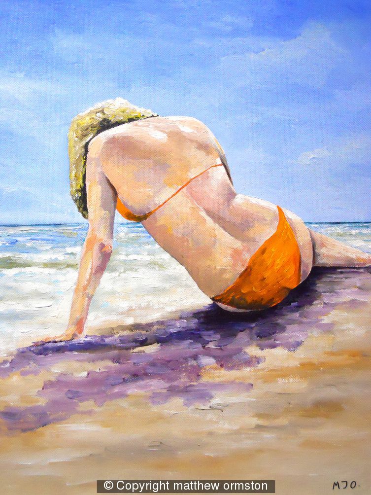 Beach Bum,orange
