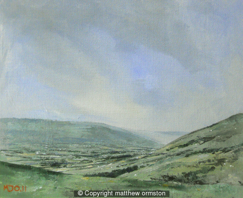 Peak District over Edale