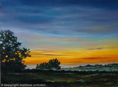 september Dawn on Corely Moor