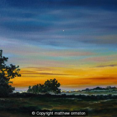 september Dawn on Corely Moor