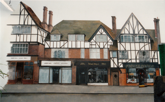 High Street Backcloth
