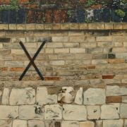 Garden Wall, Peterhouse, Cambridge.