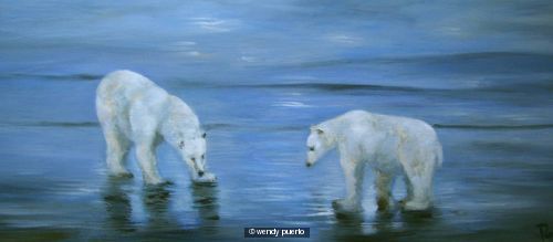 Commission Polar Bears Ice