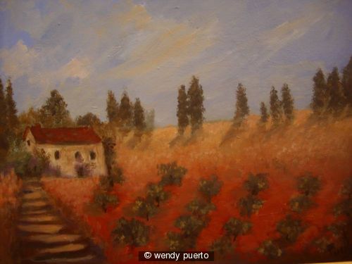A Tuscan Vinyard