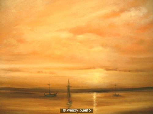 Raw Sienna Skies SOLD