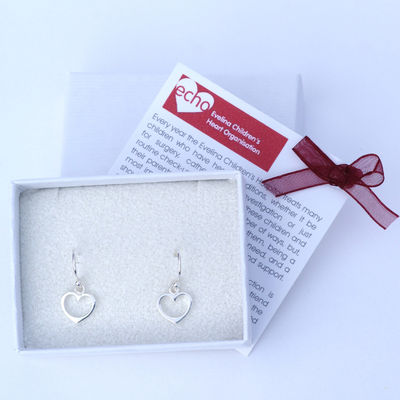 ECHO 7 Love Heart Earings £16.00