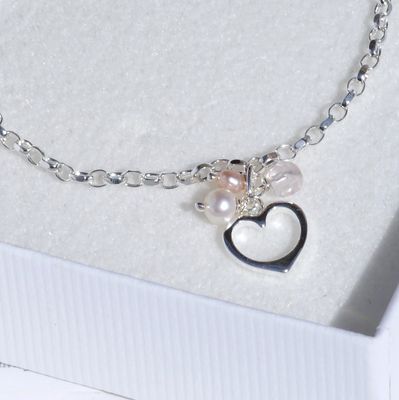 ECHO 23 Love Heart Childs Cluster Bracelet £20.00