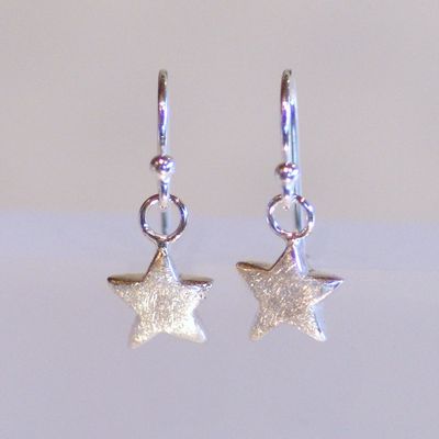 Silver Star 4 Earrings £24