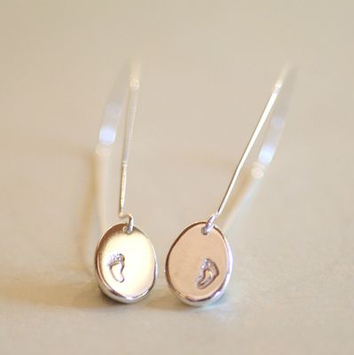 Sands 3 Footprint Drop Earrings £37.50