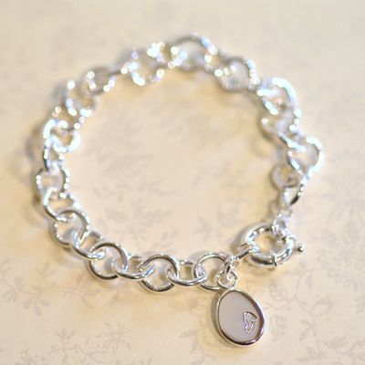 SandS 7 Thick Link Footprint Bracelet £120