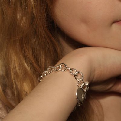 Sands 7 Thick Link Footprint Bracelet £120