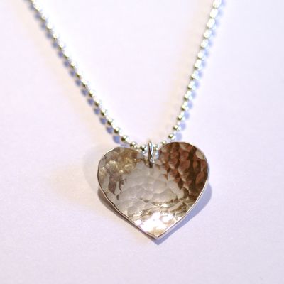 ECHO 33C Textured Sweetheart Necklace £45