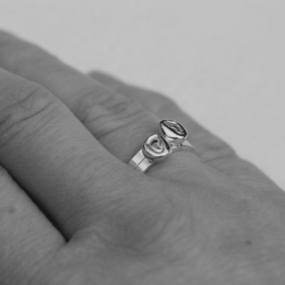 Sands Footprint Stacking Ring £57