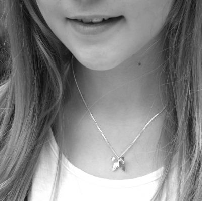 Sands 3 Butterfly Necklace