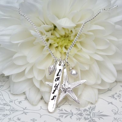 Personalised Starfish Necklace  £57