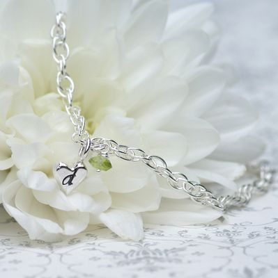 Personalised  Tiny Heart Bracelet £31