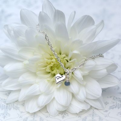 Personlised Tiny Heart Necklace £34.50
