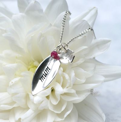 Personalised Leaf and Poppy £47