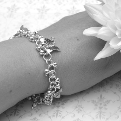 Personalised Butterfly Bracelet