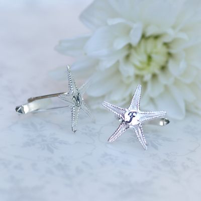 Personalised Starfish Cufflinks £64