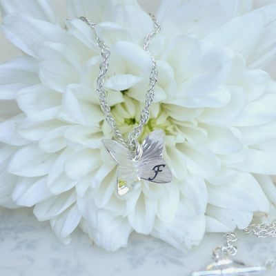 Personalised Butterfly Necklace £42