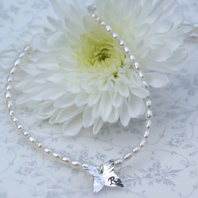 Persoanlised Butterfly Necklace £48