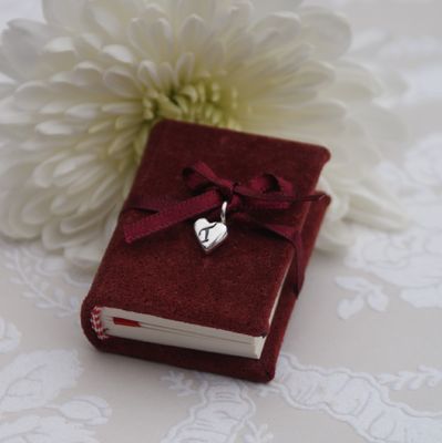 Personalised Heart Tiny Book £18.50