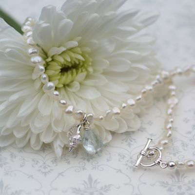 Shell Pearl Necklace £42