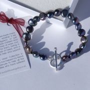 Echo 15 Love Heart Peacock Pearl Bracelet  £32.00