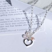 ECHO 24 Love Heart Childs Cluster Necklace £22.00