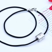 Mans ECHO 56 Large Abstract Heart Necklace £60