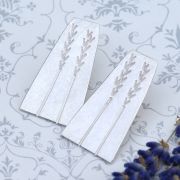 Extra Large Lavender Earrings £45.00