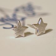 Silver Star 1 Silver Earrings £17