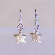 Silver Star 4 Earrings £20