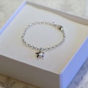 Silver Star 10 Baby Bracelet £16