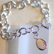 Sands 7 Thick Link Footprint Bracelet £120