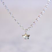 Silver Star 9a Adults Necklace £27