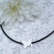 Personalised Matt Butterfly Necklace £30