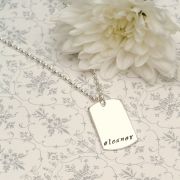 Personallised Dog Tag  Necklace £69