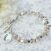 Personalised Footpint Bracelet £110